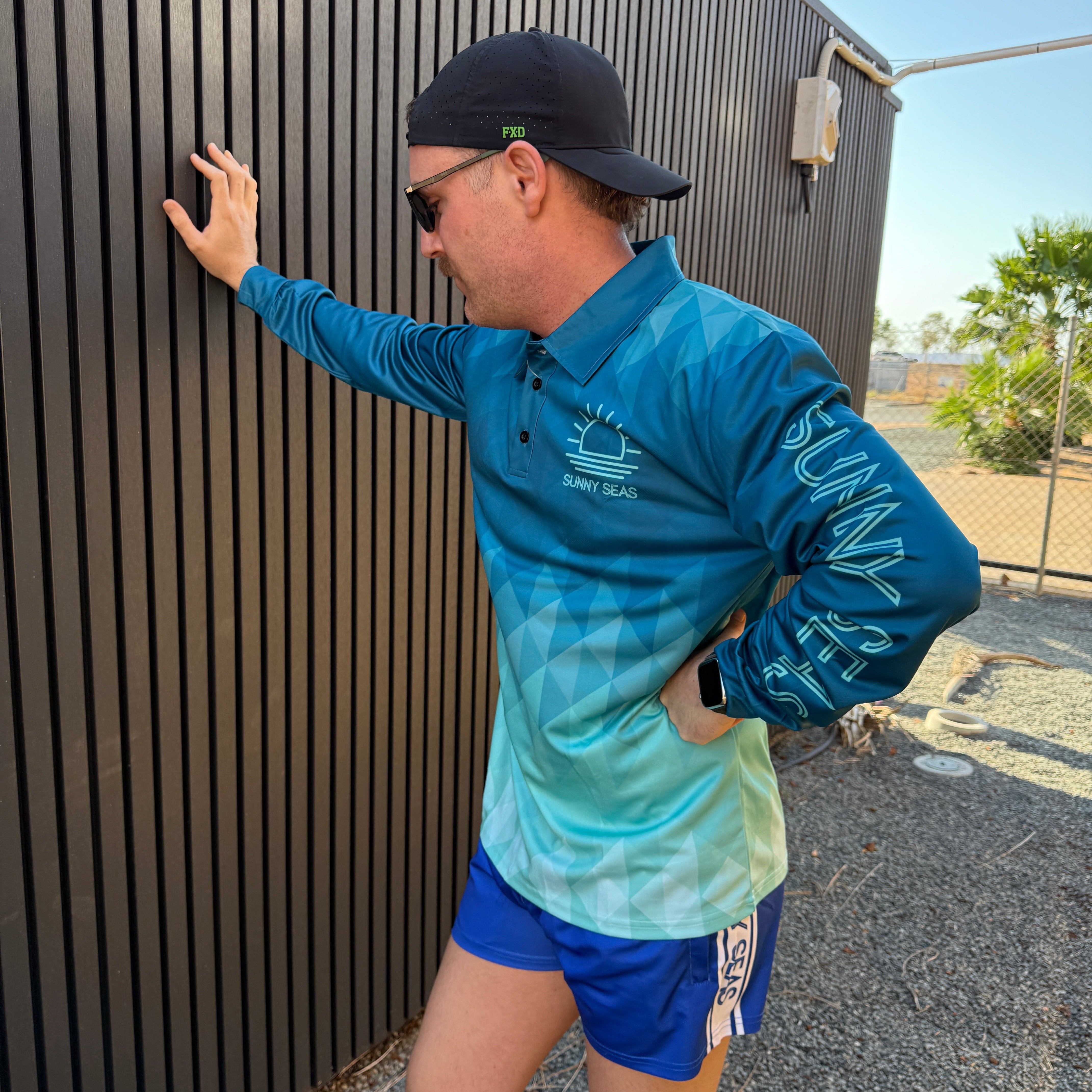 Cobalt Blue Footy Shorts