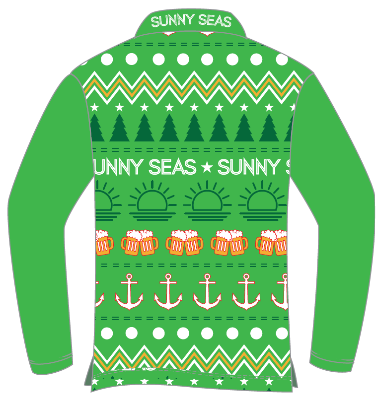 Green Christmas Beers Adventure Shirt *PRE-ORDER*