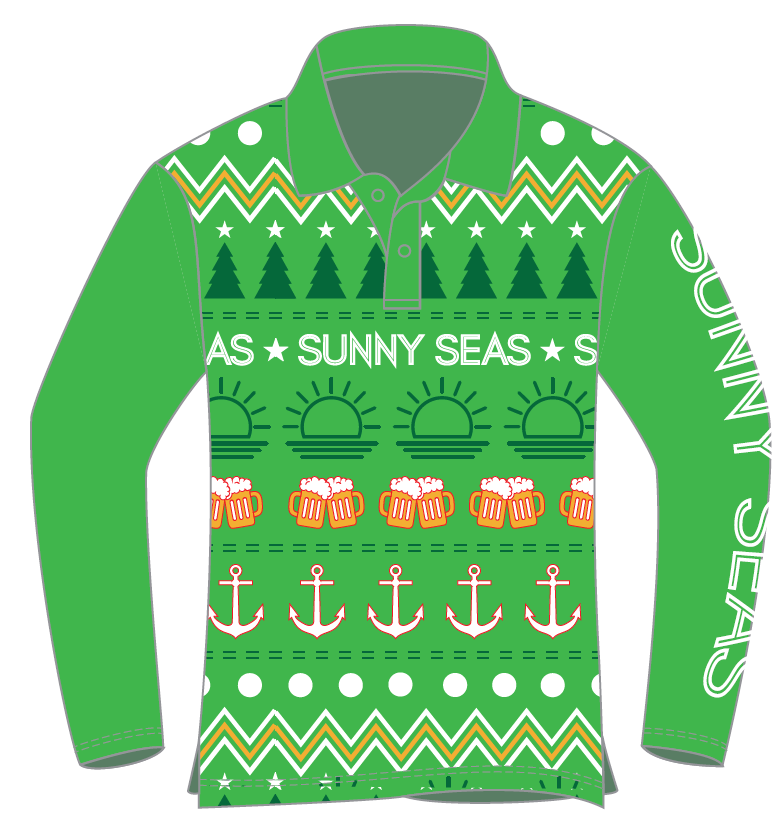Green Christmas Beers Adventure Shirt *PRE-ORDER*