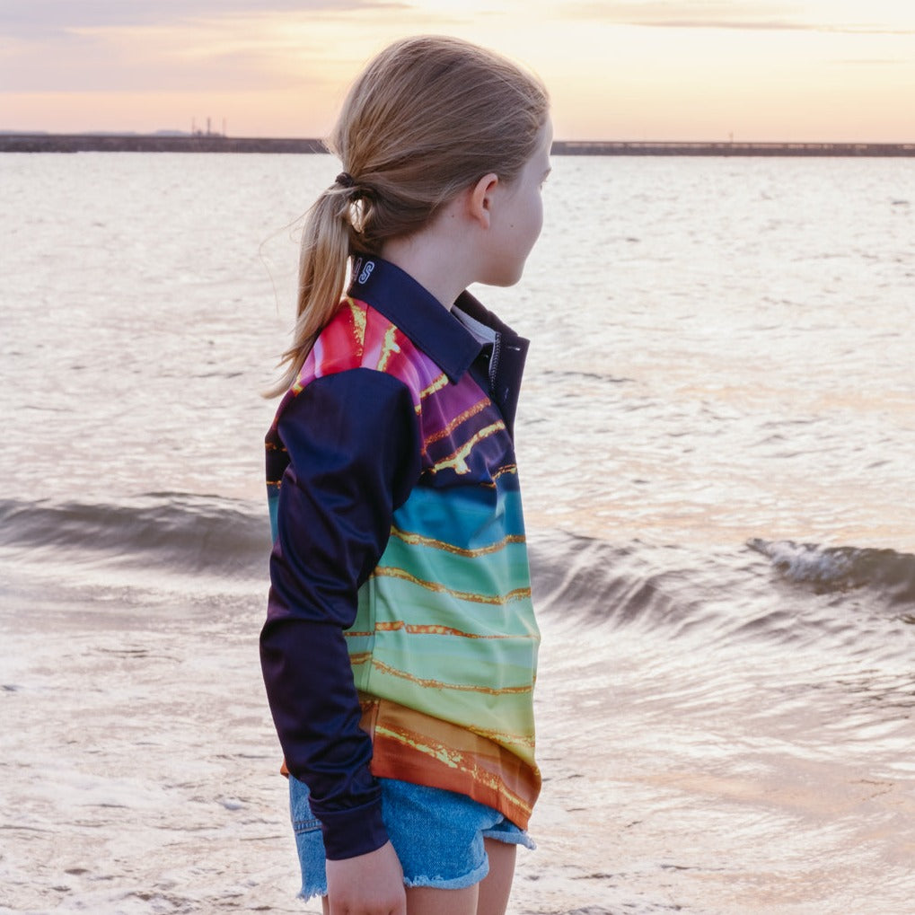 Kids Fishing Shirts! UPF50+ sun protection, moisture wicking & quick dry. –  Sunny Seas Australia